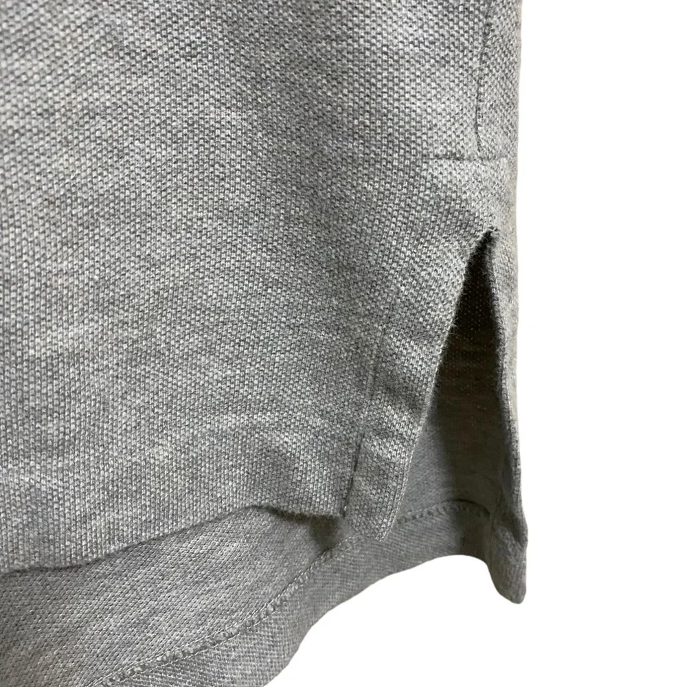 Ralph Lauren The Iconic Polo Light Gray‎ Classic Cotton Polo W Chest Logo Large